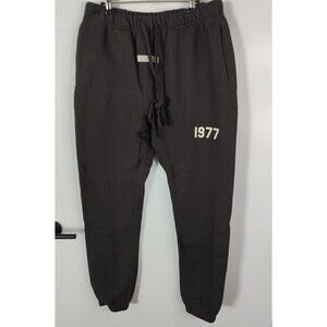 Essentials Fear Of God Sweatpants Mens Large 1977 Gray Joggers Fleece Streetwear